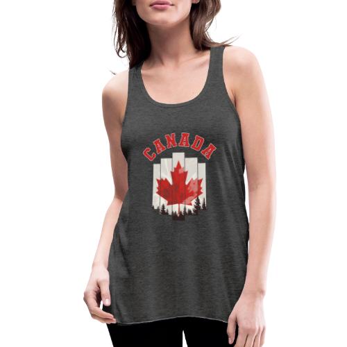 Creative Spirit of Canada - Women's Flowy Tank Top by Bella