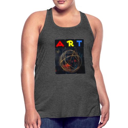Echoes of Art - Women's Flowy Tank Top by Bella