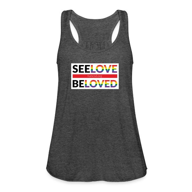 FUMCSD See Love, Be Loved: white design background