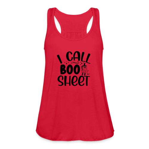 I call boo sheet - Women's Flowy Tank Top by Bella
