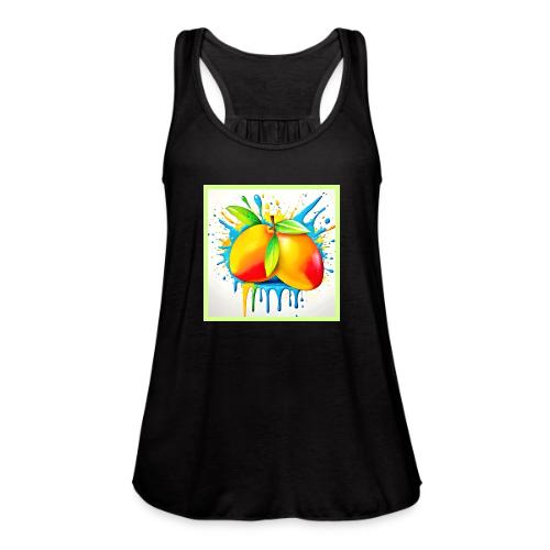Mango Splash of Color - Women's Flowy Tank Top by Bella