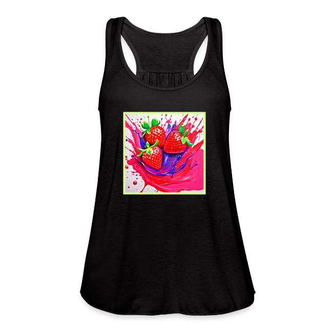 Vibrant Strawberry Splash