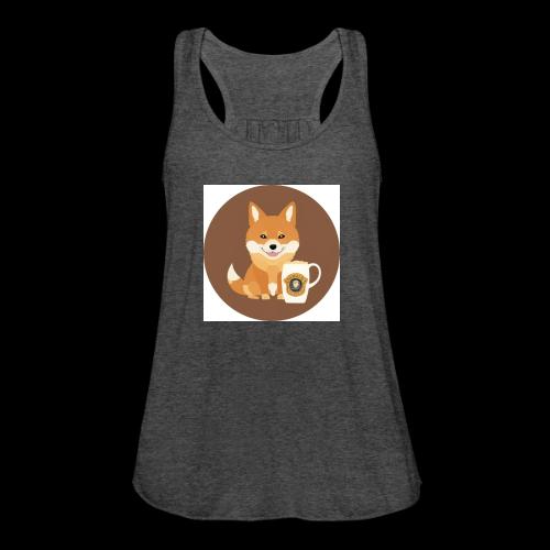 Doggo with Beer - Women's Flowy Tank Top by Bella