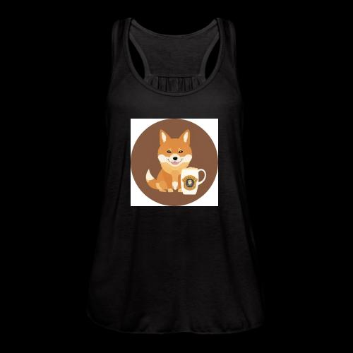 Doggo with Beer - Women's Flowy Tank Top by Bella