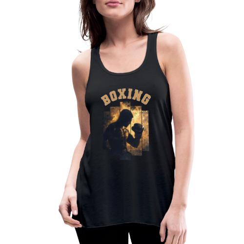 The Art of Boxing - Women's Flowy Tank Top by Bella