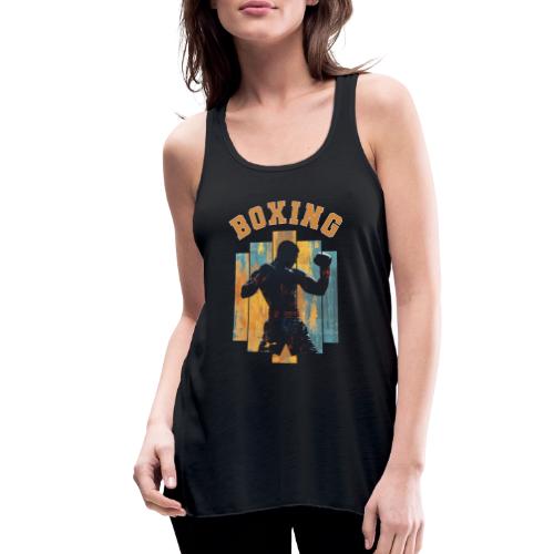 Boxing Is Life - Women's Flowy Tank Top by Bella