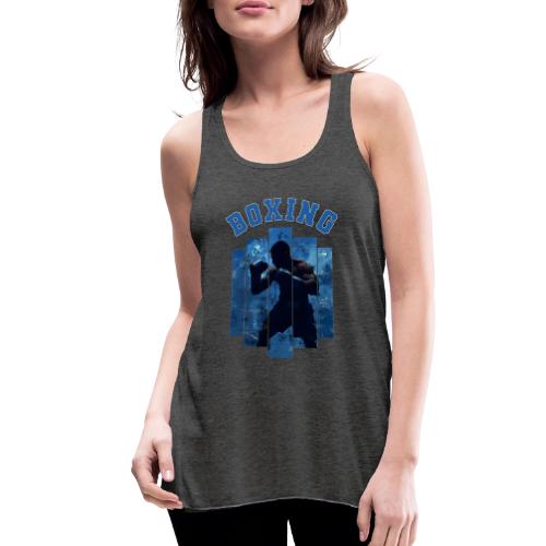 Boxing Never Stops - Women's Flowy Tank Top by Bella