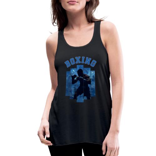 Boxing Never Stops - Women's Flowy Tank Top by Bella
