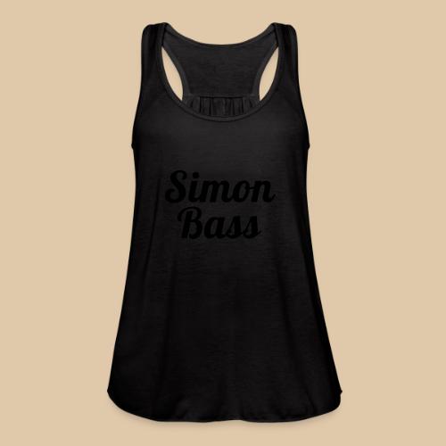 Simon Bass black - Women's Flowy Tank Top by Bella