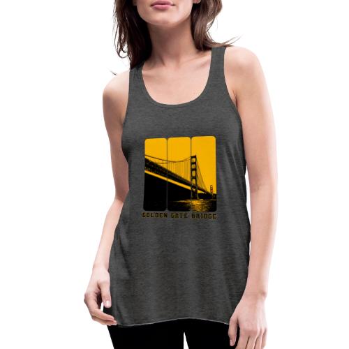 Golden Gate Bold Icon - Women's Flowy Tank Top by Bella
