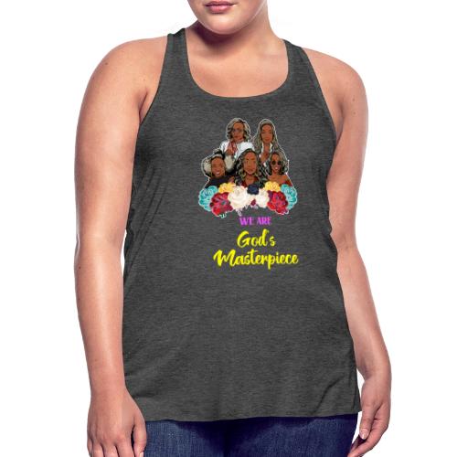 She Is Strong Mature Lady - Women's Flowy Tank Top by Bella