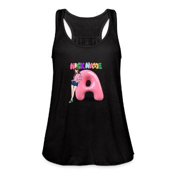 Nick Nama A - Women's Flowy Tank Top by Bella -  - Front - Julia (174cm)
