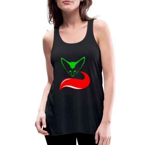 The Fennec, the Desert Fox of Algeria - Women's Flowy Tank Top by Bella