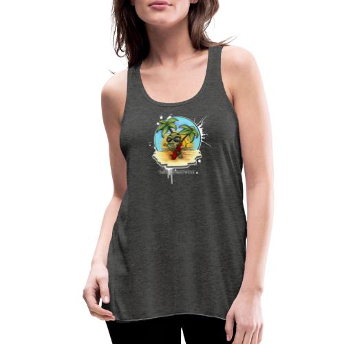 let's have a safe surf home - Women's Flowy Tank Top by Bella