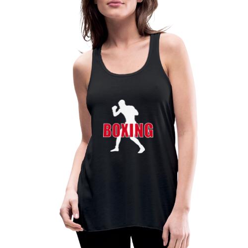 Boxing Force - Women's Flowy Tank Top by Bella