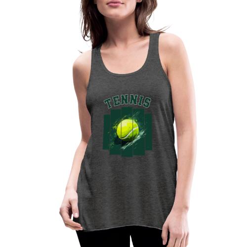 Tennis Motion - Women's Flowy Tank Top by Bella