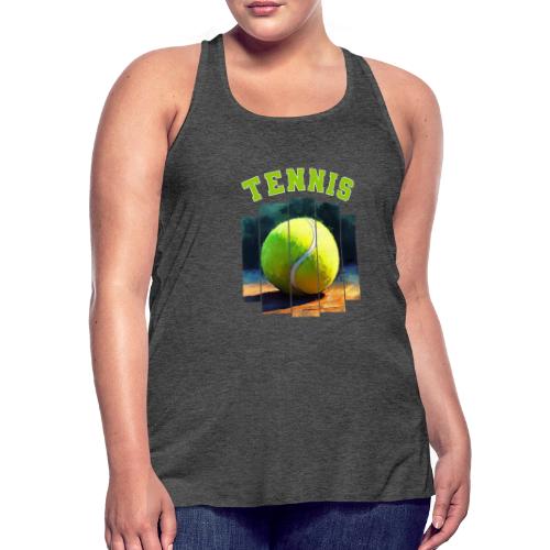 Tennis Vibes Only - Women's Flowy Tank Top by Bella