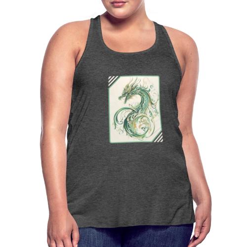 Brush of the Dragon - Women's Flowy Tank Top by Bella