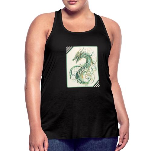 Brush of the Dragon - Women's Flowy Tank Top by Bella