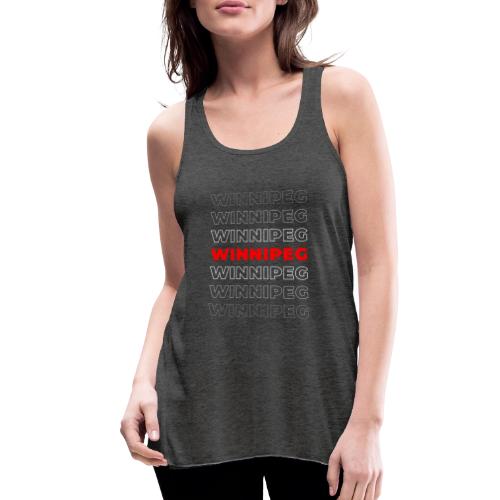 Winnipeg Waves - Women's Flowy Tank Top by Bella