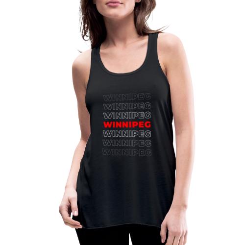 Winnipeg Waves - Women's Flowy Tank Top by Bella