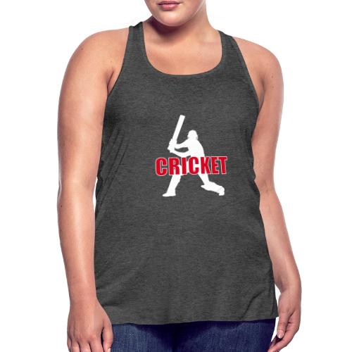 Power Play Cricket - Women's Flowy Tank Top by Bella