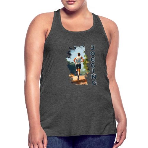 Jogging Vibes - Women's Flowy Tank Top by Bella