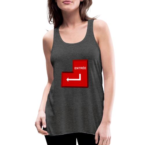 Press Enter - Women's Flowy Tank Top by Bella