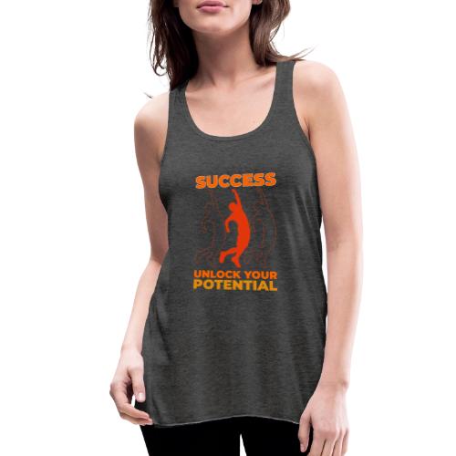 Unlock Success - Women's Flowy Tank Top by Bella