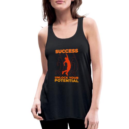 Unlock Success - Women's Flowy Tank Top by Bella