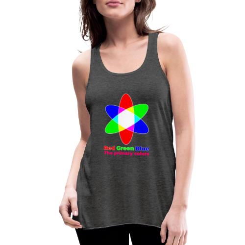 Primary colors: RGB Origins - Women's Flowy Tank Top by Bella