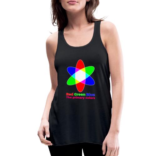 Primary colors: RGB Origins - Women's Flowy Tank Top by Bella