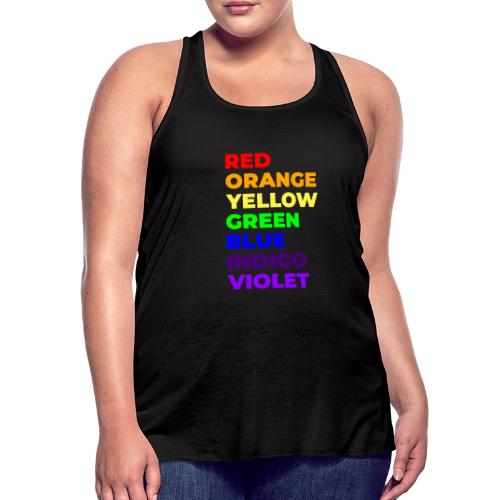 True Colors - Women's Flowy Tank Top by Bella