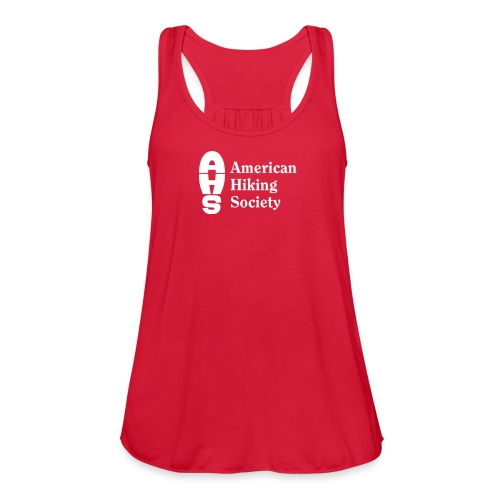 American Hiking Society Logo - Women's Flowy Tank Top by Bella