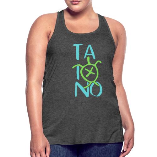Taino Turtle - Women's Flowy Tank Top by Bella