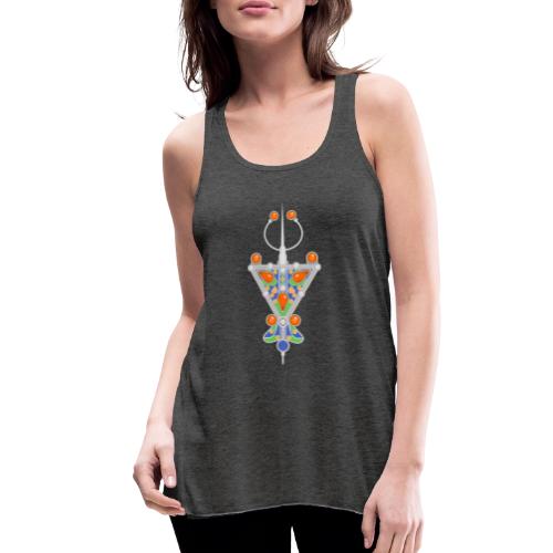 Amazigh: Tazerzit Heritage - Women's Flowy Tank Top by Bella