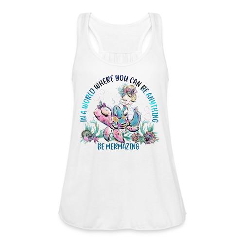 Mermazing - Women's Flowy Tank Top by Bella