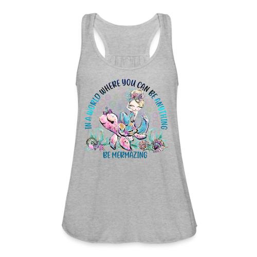 Mermazing - Women's Flowy Tank Top by Bella
