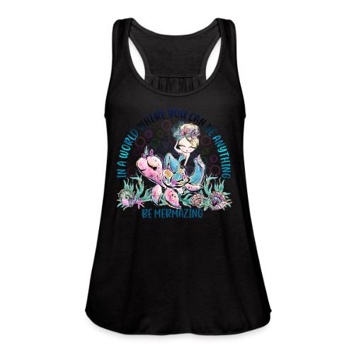 Mermazing - Women's Flowy Tank Top by Bella