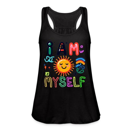 I Am Myself - Women's Flowy Tank Top by Bella