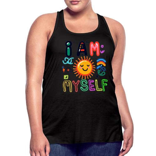 I Am Myself - Women's Flowy Tank Top by Bella