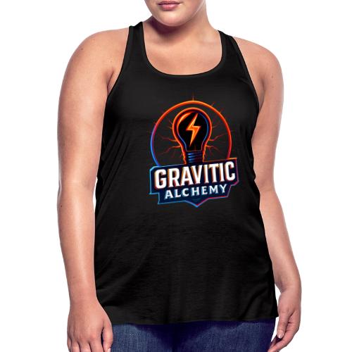 Gravitic Alchemy Logo - Women's Flowy Tank Top by Bella
