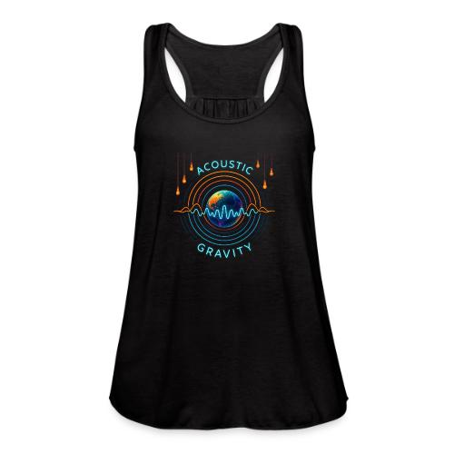 Acoustic Gravity Earth - Women's Flowy Tank Top by Bella