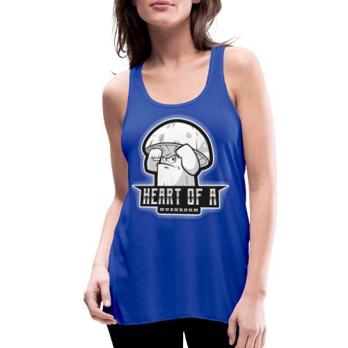 Heart Of A Mushroom - Women's Flowy Tank Top by Bella