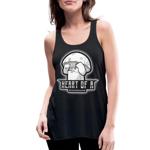 Heart Of A Mushroom - Women's Flowy Tank Top by Bella