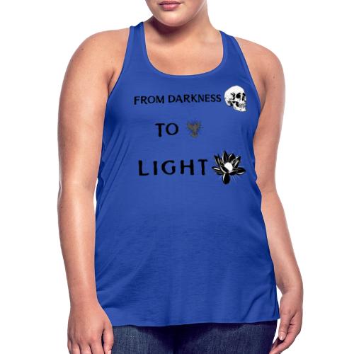 From Darkness To Light - Women's Flowy Tank Top by Bella