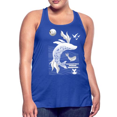 The Wonders Of The Sea - Women's Flowy Tank Top by Bella