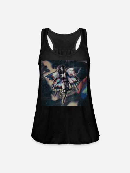Fairy Girl Y2K style Design - Women's Flowy Tank Top by Bella - royal blue