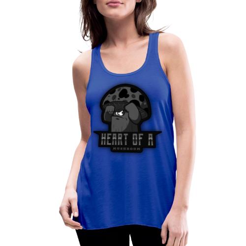 Heart Of A Mushroom - Women's Flowy Tank Top by Bella
