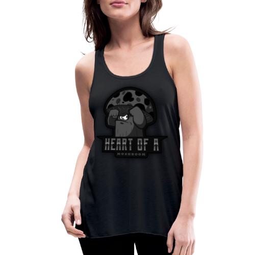Heart Of A Mushroom - Women's Flowy Tank Top by Bella